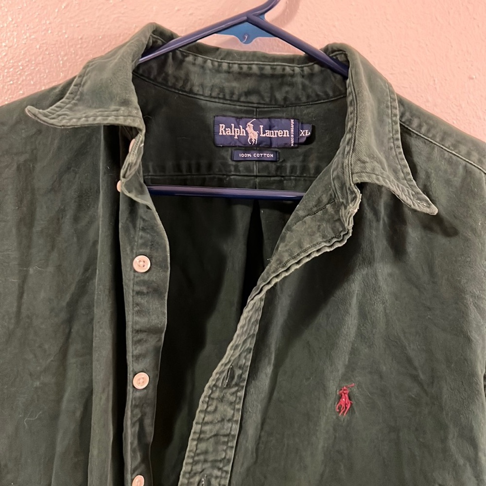 Vintage Ralph Lauren long sleeve button up shirt